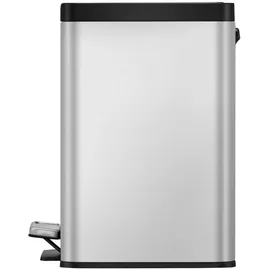 Eko Tretmülleimer Essential 2x15 L Mattsilber - Silber