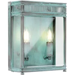 Holborn Outdoor Wandleuchte Grünspan Elstead Lighting HL7-M-VDG