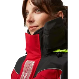 crazy4sailing Damen Stavanger II Ocean Segeljacke, Silber, Größe L