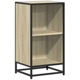 vidaXL Bücherregal Sonoma-Eiche 40x35x76 cm Holzwerkstoff