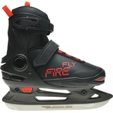 FIREFLY Unisex Jugend Alpha Soft III Eishockeyschuhe, Black/Red, 37