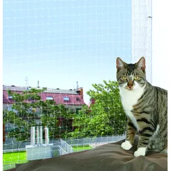 Trixie Katzenzubehör Cat Schutznetz transparent 8×3m