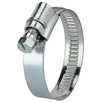 Riegler Schneckengew.-Schl.schelle, Stahl glanzv. (W1), 217-252 mm, 20 mm