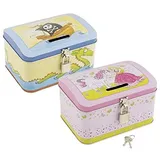 GoKi Spardose Pirat und Prinzessin, Mehrfarbig 60718