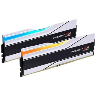 G.SKILL Trident Z5 Neo RGB F5-6400J3239F24GX2-TZ5NRW, Cl 32 Expo 48GB 2x24gb DDR5 6400 MHz, DDR5-RAM, DIMM), Ram Weiss
