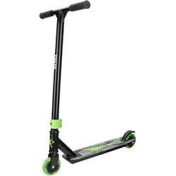 Scooter REBEL "Freestyle Scooter Bullet", schwarz (schwarz, grün), ScooterB:44cm, B:44cm