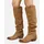 FELMINI Bikerboots Damen Braun 40