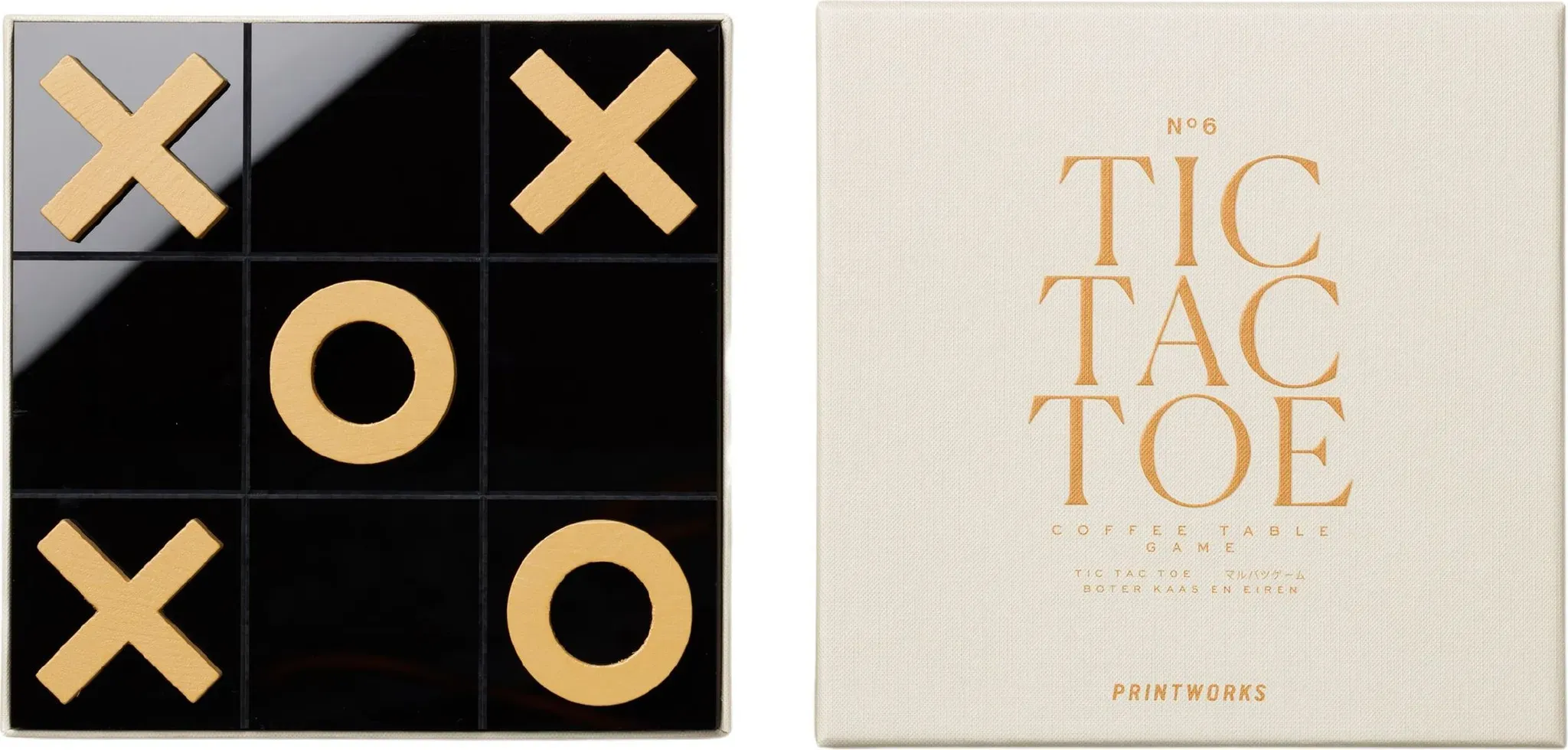 Printworks Classic Tic Tac Toe beige