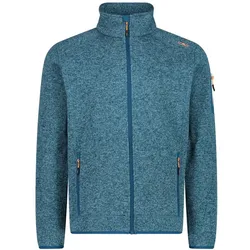 CMP Fleecejacke Knit-Tech mit Stehkragen blau Herren