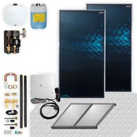 WOLF-Garten Wolf Paket 2 Kollektoren TopSon F3-1 Aufdach, Solarmodul Sm2-1
