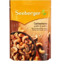 SEEBERGER Cashewkerne 383901 150g geröstet/gesalzen 4008258038000 SEEBERGER 150 Gramm