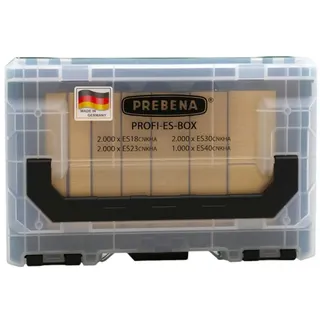 Prebena Heftklammern ES verzinkt geharzt / PROFI-ES-BOX