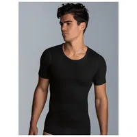 TRIGEMA Unterhemd "TRIGEMA Unterhemd Feinripp im Doppelpack", Herren, Gr. 6, 2 Stk., Normalgrößen, schwarz, 100% Baumwolle (Bio-Baumwolle kbA), Unterhemden Unterhemd