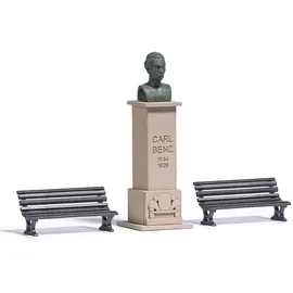 BUSCH Statue Carl Benz H0 1:87