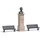 BUSCH Statue Carl Benz H0 1:87