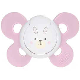 Chicco PhysioForma Comfort Schnuller 16-36 Monate, Babyschnuller mit Silikonsauger, 1 Stück, unterstützt die physiologische Atmung und die korrekte Mundentwicklung, rosa