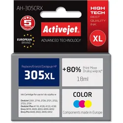Activejet AH-305CRX, Hohe (XL-) Ausbeute, Cyan, Magenta, Gelb, Tinte auf Farbsto