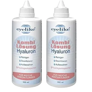 Eyelike Kombilösung Hyaluron 360 ml (Packung mit 2)