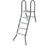 Summer Fun Poolleiter Edelstahl für Halbhochbecken mit 120 cm höhe