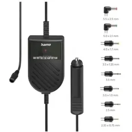 Hama Netzteil für Kfz, einstellbar, 3000mA, 36W, max. 12V, stabilis., 8 Adapter