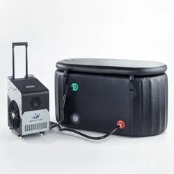 Polar Fox Tub Set Schwarz - Kühlsystem & Eisbad