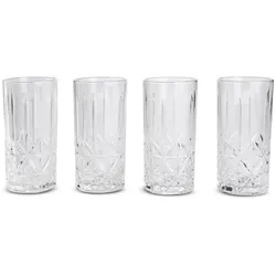 Gläserset - Longdrink 4tlg Glas Transparent Klar