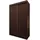 masseno Schwebetürenschrank SOFIA 120 x 216 x 61 cm Wenge/Rot