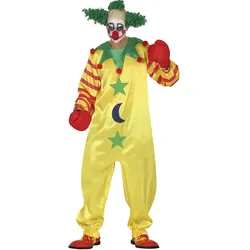 Verrückter Psycho Clown Herrenkostüm