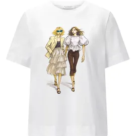 richroyal T-Shirt Weiß S