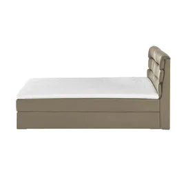 Möbel Kraft Boxspringbett 188 x 122 cm Grau