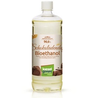 KieselGreen Bioethanol KieselGreen Bioethanol Flasche 1 Liter mit Duft für Ethanol-Kamin braun