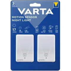 VARTA LED-Außenleuchten mit Bewegungsmelder weiß