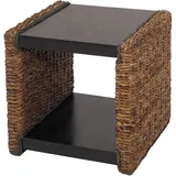 MCW Beistelltisch Nachttisch Vittoria Rattan