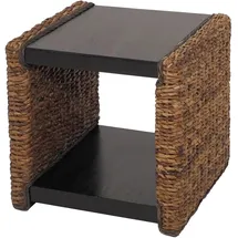 MCW Beistelltisch Nachttisch Vittoria Rattan
