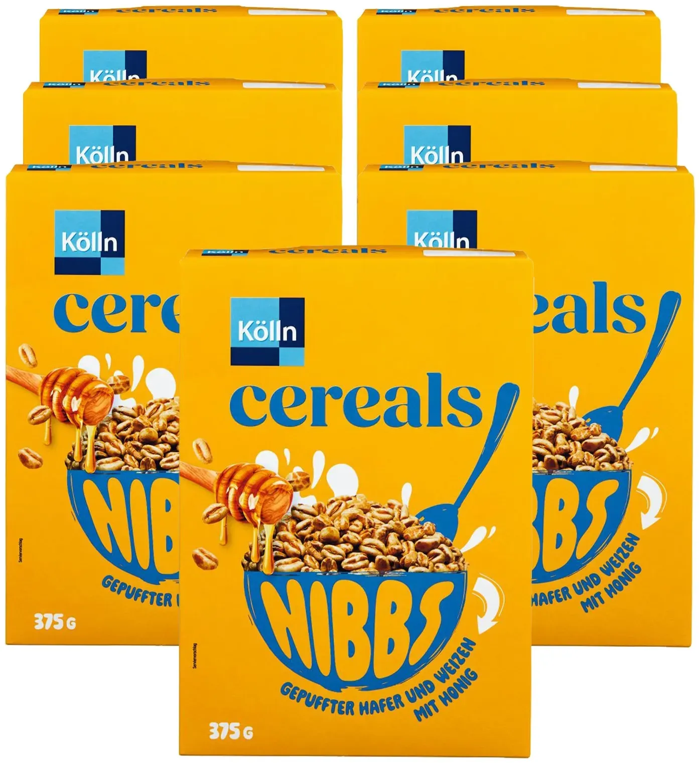 Kölln Honey Nibbs 375g, 7er Pack