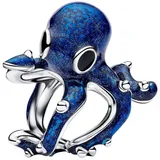 Pandora Blauer Oktopus Silber 794706C01