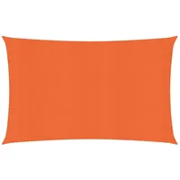 VidaXL Sonnensegel 160 g/m2 Orange 2x4,5 m HDPE