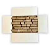 PINI Hartolzbriketts 100% Eiche 30 kg Kamin Ofen Brennholz Grill Eichenbriketts Briketts mit Langer Brenndauer