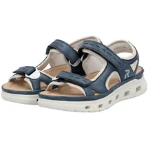 Rieker Keilsandaletten Damen Blau 39