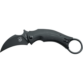 BASTINELLI KNIVES FOX FX-591 Messer Black Bird, schwarz, Griff 10 cm