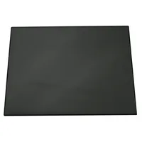 Durable Schreibtischunterlage (mit transparentem Overlay, 650 x 520 mm) 1 Stück, schwarz, 720301