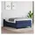 vidaXL Boxspringbett 120 x 200 cm Blau