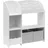 Mobili Rebecca Kinderregal Spielzeugregal 90 x 93 x 30 cm MDF weiß