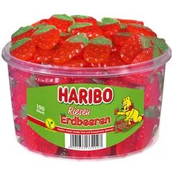 HARIBO RIESEN ERDBEEREN Fruchtgummi 150 St.