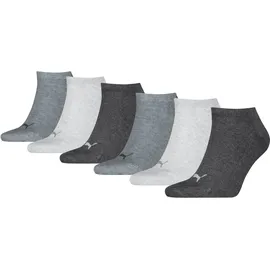 Puma Sneakersocken 6er Pack Grau 47-49