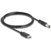 DeLock USB-C auf DC 5,5 mm 1 m Schwarz