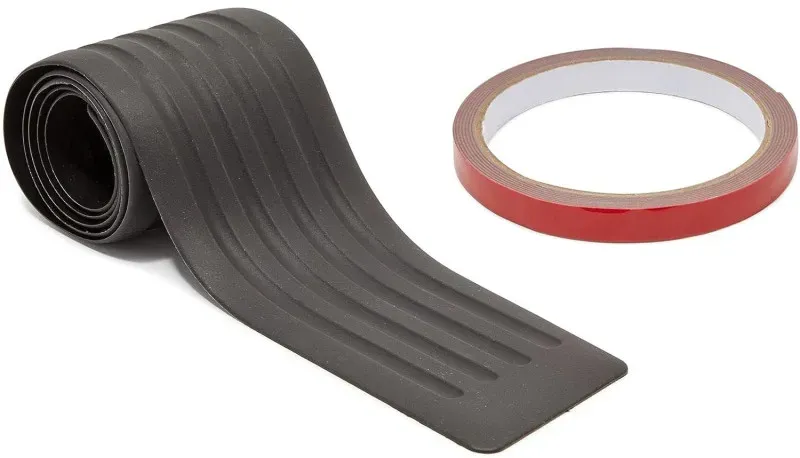 Schutz-Gummileiste/Protektor für die hintere Stoßstange und die Kofferraumkante, schwarz, 104 cm x 78 mm