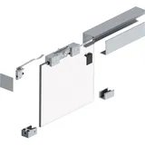 Helm Schiebetürbeschlag,Komplettset,GT-L 80 2500mm, ESG/VSG,silberfarbig