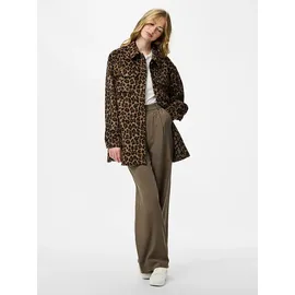 Pieces Hemdjacke "Pcsaga" in Camel - M