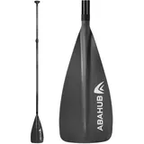 Abahub SUP Paddel Kinder Aluminium 140-178cm Verstellbare Einstellbare Stand Up Paddle für Paddleboard, Aluminiumlegierung Beschichtete Schaft Kunststoff Nylon Klinge Grau